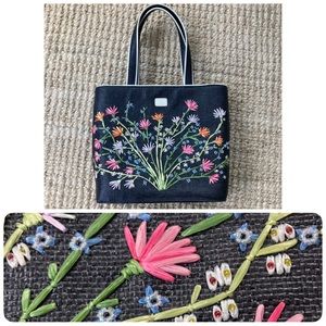 Lulu Guinness Straw Embellished Bag